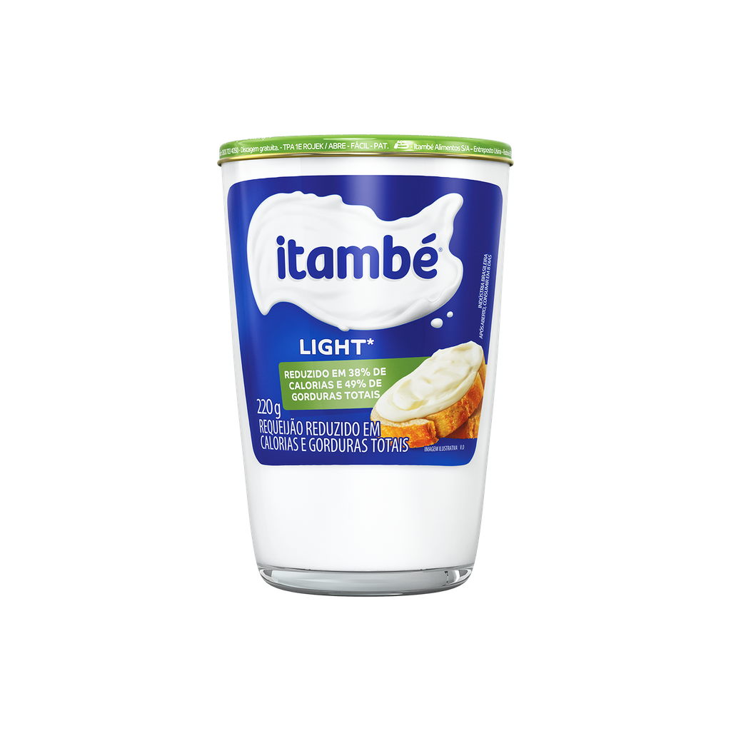 REQUEIJAO CREMOSO ITAMBE LIGHT CP 220G