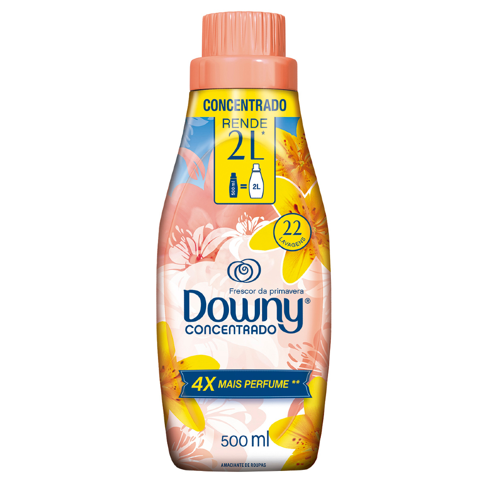 AMACIANTE DOWNY 500ML FRESCOR PRIMAVERA
