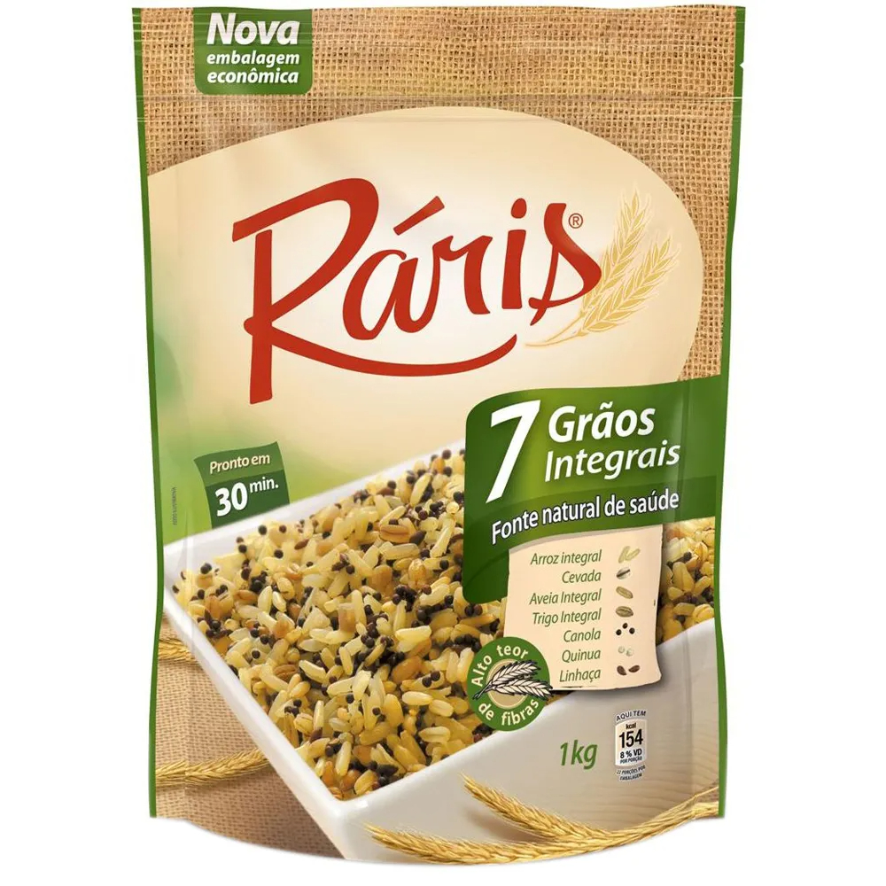 ARROZ INTEGRAL 7 GRAOS RARIS 1KG