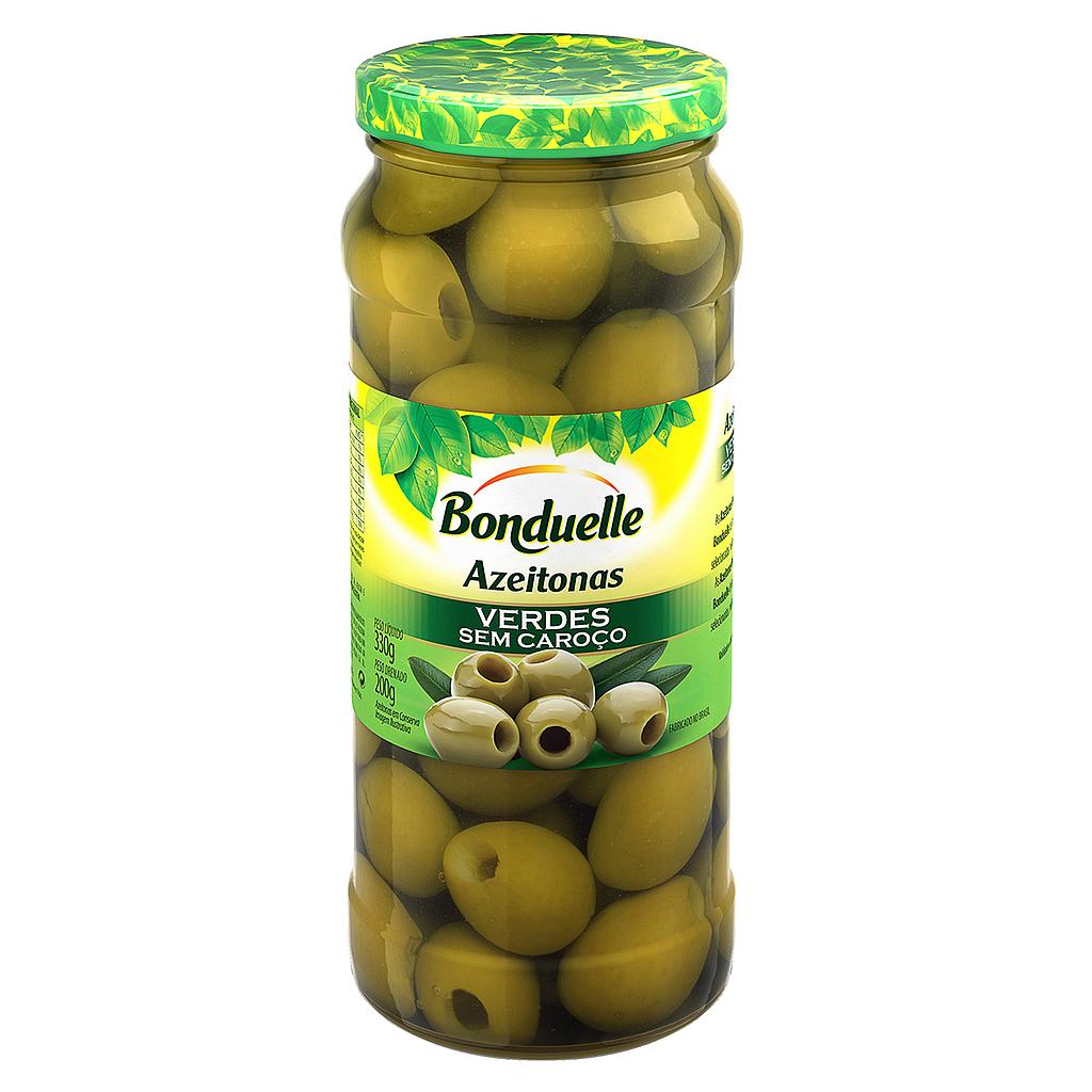 AZEITONA BONDUELLE VERDE COM CAROCO 320G