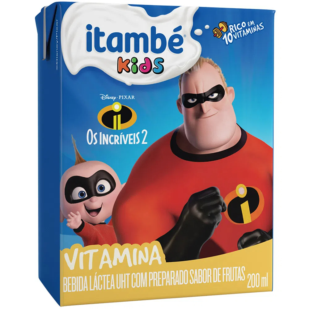 BEBIDA LACTEA ITAMBE ITAMBEZINHO VITAMINA 200ML
