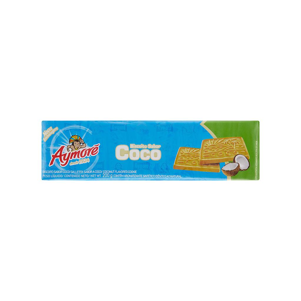 BISCOITO AYMORE COCO 200GR