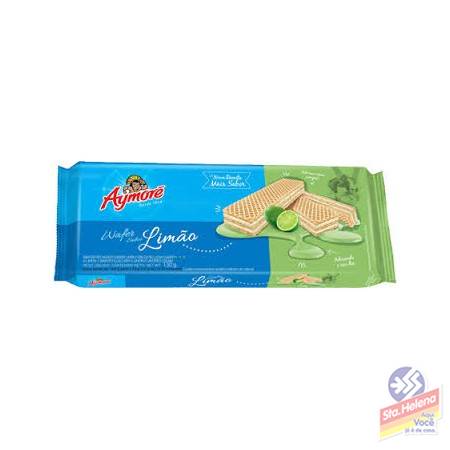 BISCOITO AYMORE WAFER LIMAO 115G