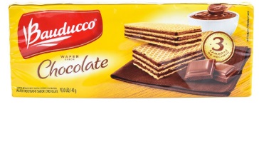BISCOITO BAUDUCO WAFER CHOCOLATE 140G
