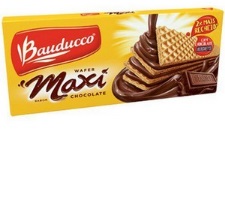 BISCOITO BAUDUCO WAFER MAXI CHOCOLATE 117G