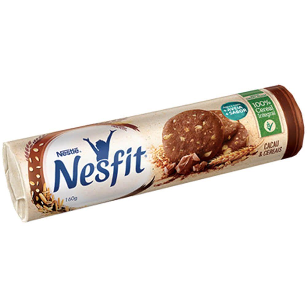 BISCOITO NESTLE NESFIT CACAU E CEREAIS 160G