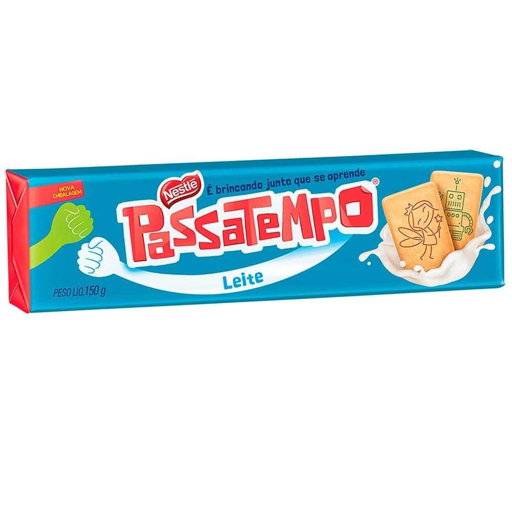 BISCOITO NESTLE PASSATEMPO LEITE 130G