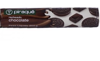 BISCOITO PIRAQUÊ CHOCOLATE