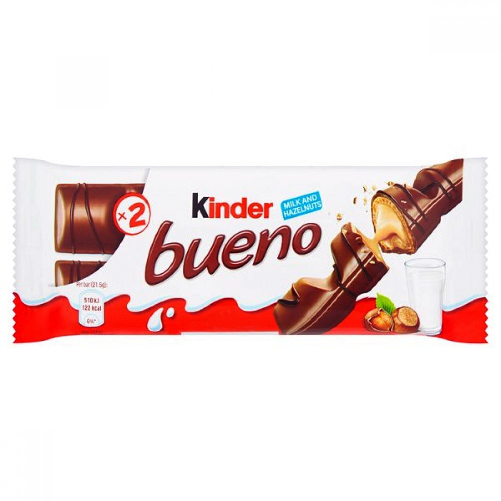CHOCOLATE KINDER BUENO AO LEITE 43G