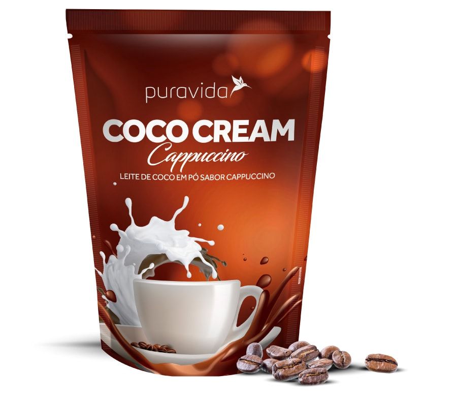 COCO CREAM CAPPUCCINO PURA VIDA  250G