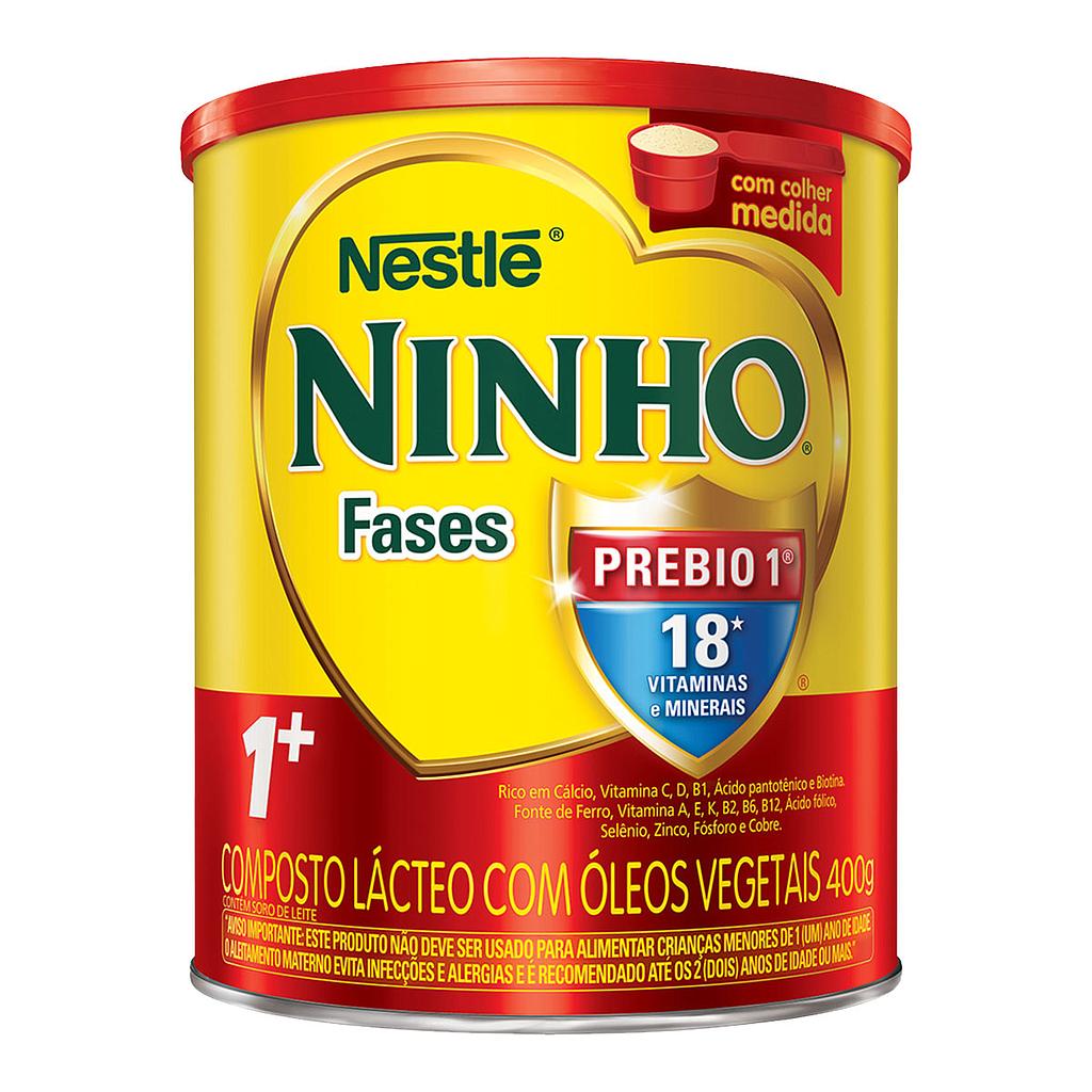 COMPOSTO LACTEO NESTLE NINHO FASES 01+ 400G
