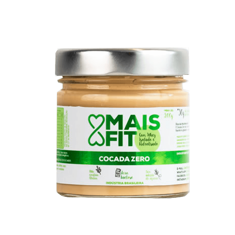 DOCE COCADA ZERO MAIS FIT 200G