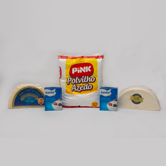 KIT PÃO DE QUEIJO LÉO PAIXÃO