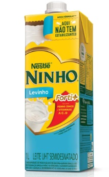 LEITE NESTLE NINHO SEMIDESNATADO LEVINHO 1L