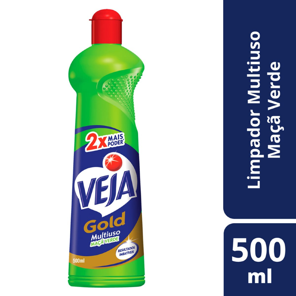 LIMPEZA VEJA MULTIUSO MACA VERDE 500ML