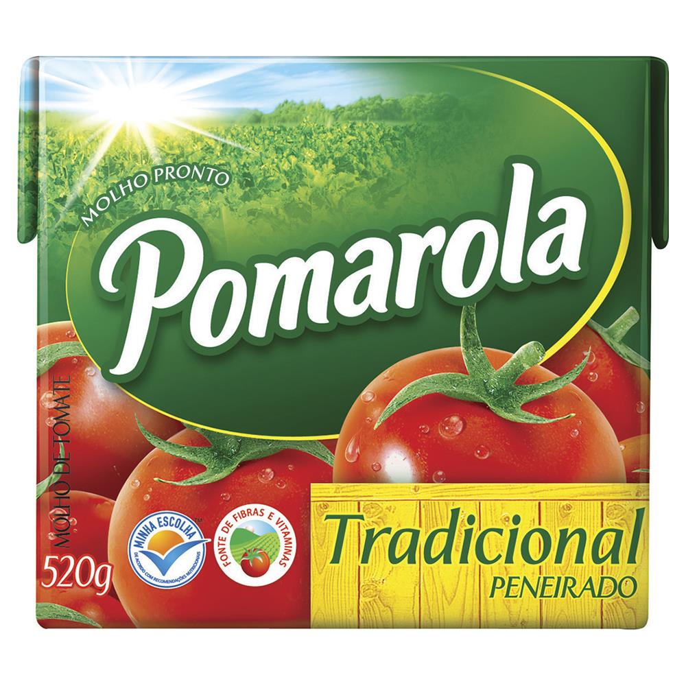 MOLHO DE TOMATE POMAROLA TP 520G