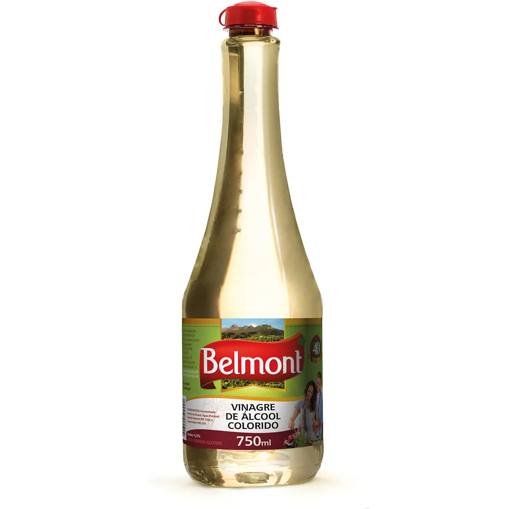 VINAGRE BELMONT ALCOOL COLORIDO 750ML