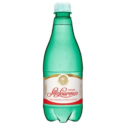 [7696] Água mineral São Lourenço com gás 510ML