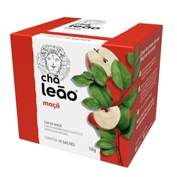 [2024] Chá Leão Maçã 16g (10 Sachês)